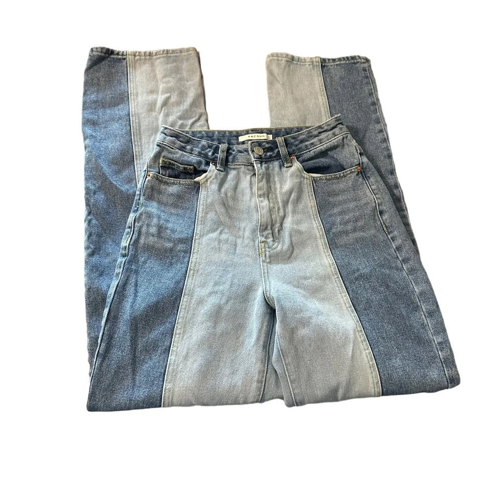Pacsun Two Toned Boyfriend Jeans women's size 25